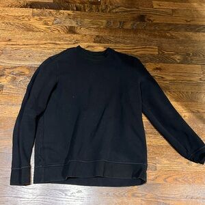 Banana Republic Tall XL Black Crew Neck Sweatshirt